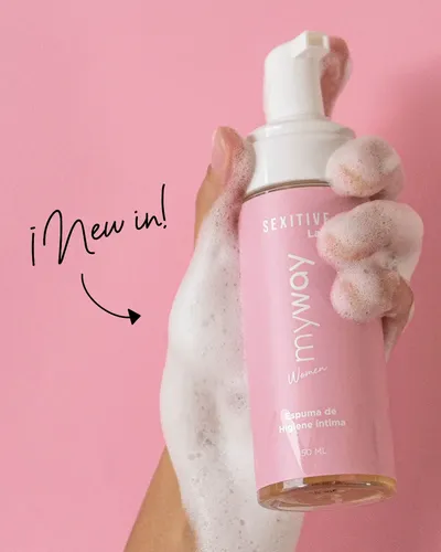 Espuma De Higiene Intima Myway Sexitive Hipoalergenica Mujer