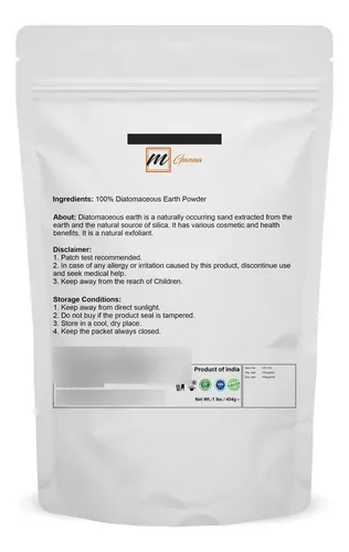 Exfoliante Para La Piel Maganna Diatomaceous Earth Powder 45