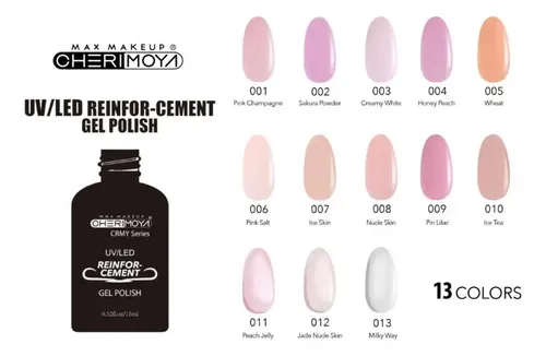 Reinforcement Gel Esmaltes Uñas Permanentes Cherimoya 15ml