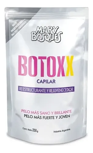 Botoxx Capilar Reestructurante Rejuvenece Mary Bosques 250g