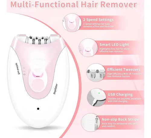 Depiladora Eléctrica Para Mujeres Miraiwatimo 2