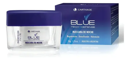 Mascarilla Facial Noche Carthage Hidratante Anti Age Extracto Ginseng Granada 50g