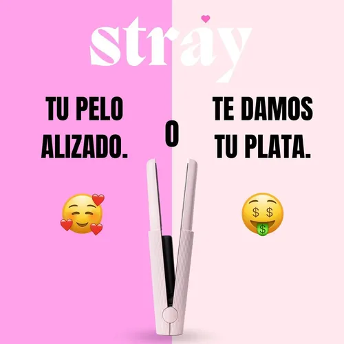 Stray Planchita De Pelo Portátil Inalámbrica Recargable Usb