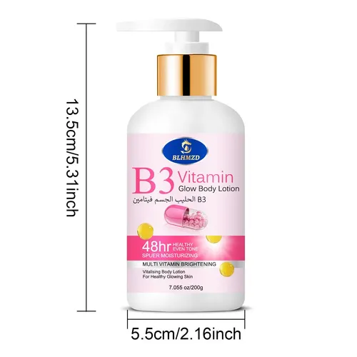 Loción Corporal Vitamina B3 – Brillo 48h – 200g