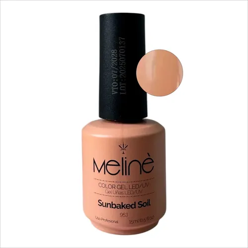 Meline Esmalte Semipermente N°953 Sunbaked Soil 15ml