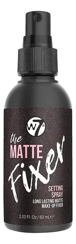 Spray Fijador De Maquillaje W7 Con Acabado Mate, 2 X 60 Ml