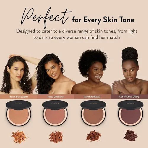 Polvo Bronceador Iluminador Mented 10g Beach Bum