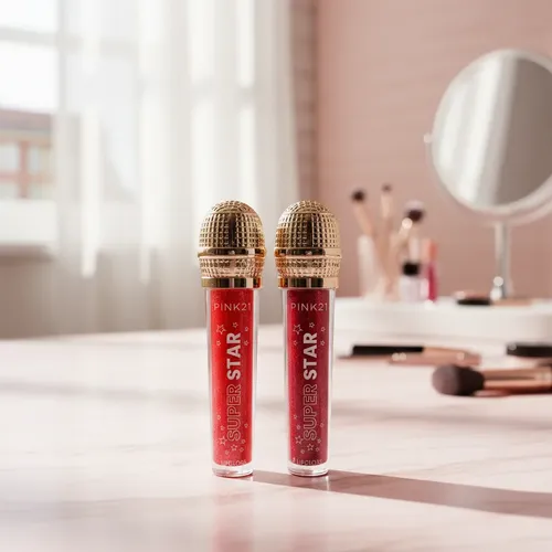 Lip Gloss Super Star Hidratante De Labios Brilloso Pink 21