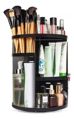 Organizador Porta Cosméticos Giratorio Multiuso Giro 360