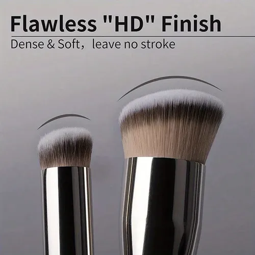 Set De 3 Brochas De Maquillaje Angle Contour Para Base Y Cor