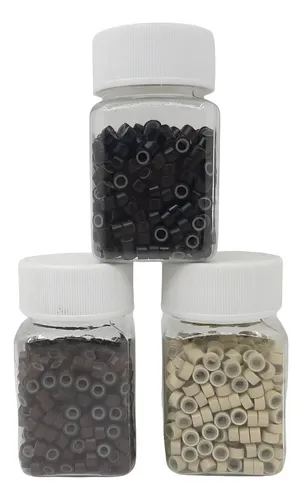 500 Microring Siliconados Para Extensiones Y Cortinas