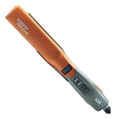 Plancha De Pelo Taiff Diamante Vulcan Cobre Y Gris 110v/22