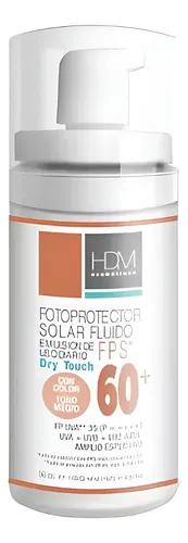 Hdm Fotoprotector Solar Fps 60+ Con Color Luz Azul X 50cc.