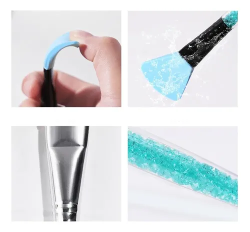 Youpin 4x Pinceles Cosméticos De De Cuello Facial De