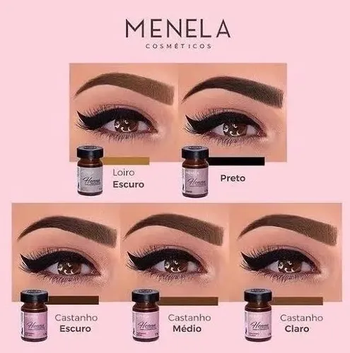 Kit Profesional Para Cejas Melena 15 Ml