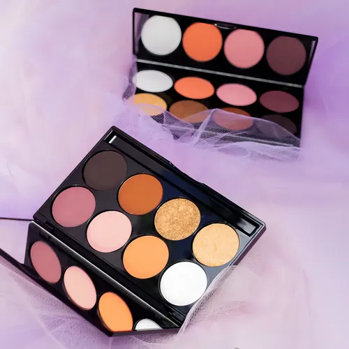 Paleta De Sombras Para Ojos X 8 Colores Xúlu Z484 Sombra No1