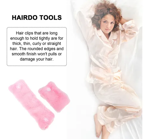 Rodillo De Pelo Para Dormir Con Forro Polar Coral Para Mujer