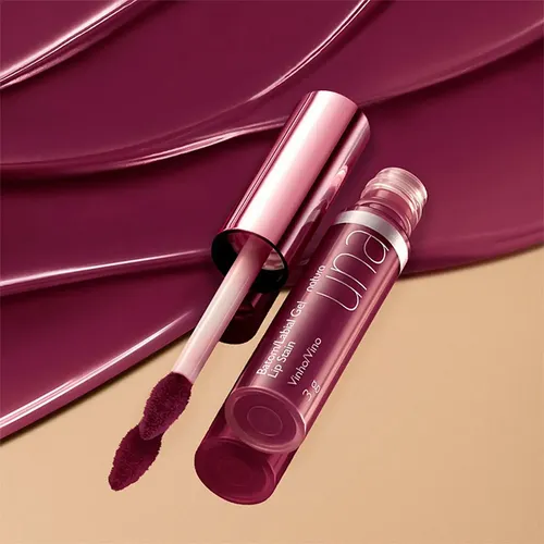 Labial Gel Lip Stain Una – 3 G Color Vino
