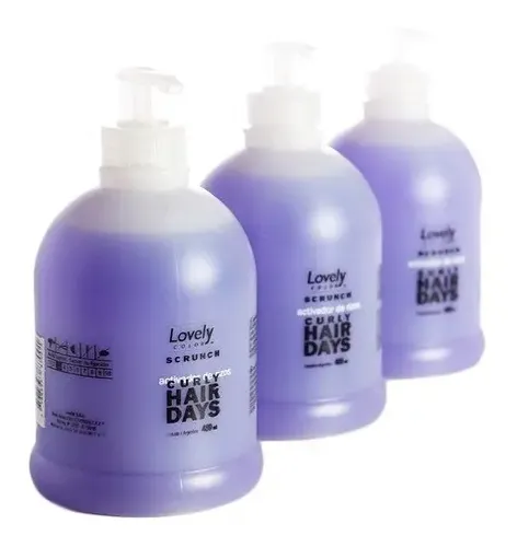 Lovely Scrunch Crema Peinar Definir Rulos Ex Revlon
