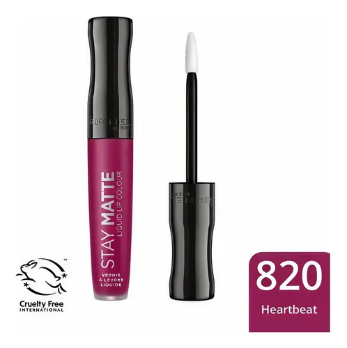 Labial Liquid Lip Mate Colour Heartbeat Rimmel Tono 820