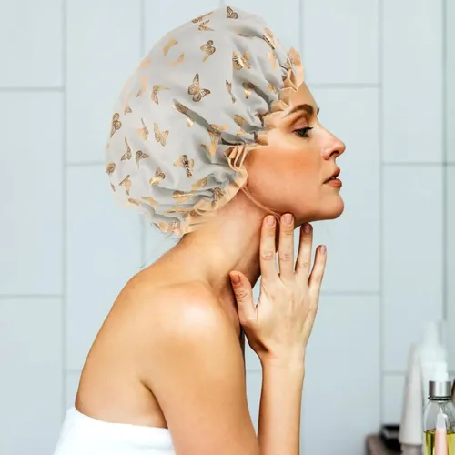 Gorro Ducha Elástico Baño Impermeable Chef Cocina Servicio