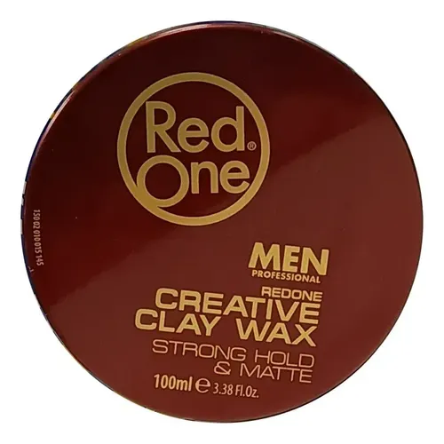 Red One Creative Cera Efecto Matte Barberia Volumen Textura