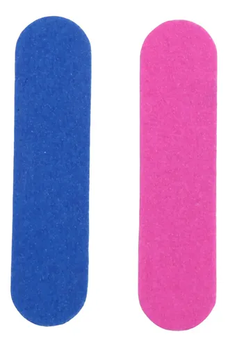 100 Limas De Uñas De Doble Color Para Madera, Lijado 180/24