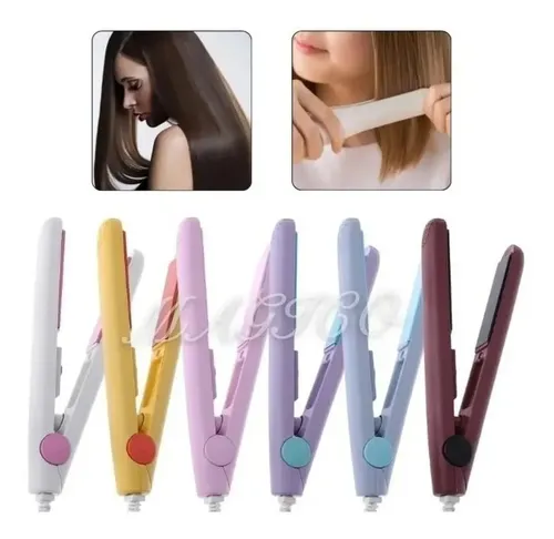 Mini Planchita De Cabello Viajera Cómoda Alisadora
