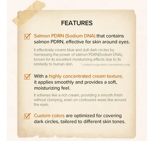 Corrector De Ojeras Con Salmón Skinfood 10g, Hidrata Y