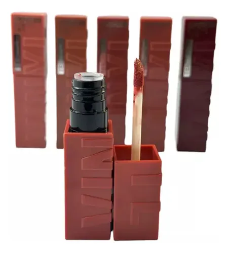 Labial Vinyl Superstay Ink Tei Cosmetica X5 Unidades