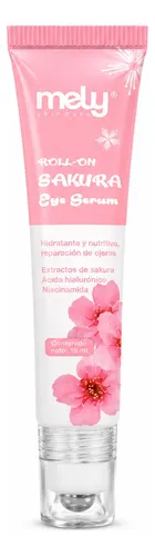 Serum Contorno De Ojos Roll On Sakura Mely Ojeras Bolsas 15m