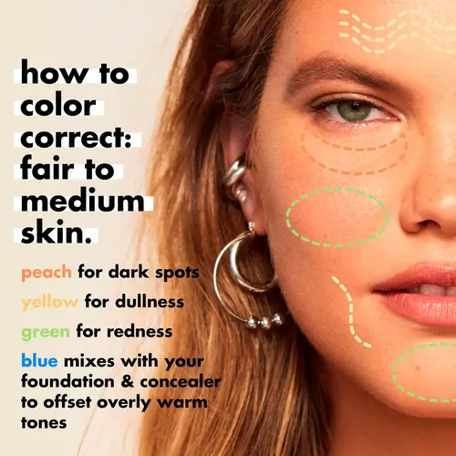 Elf Hydrating Camo Color Concealer Corrector Tono Blue Azul