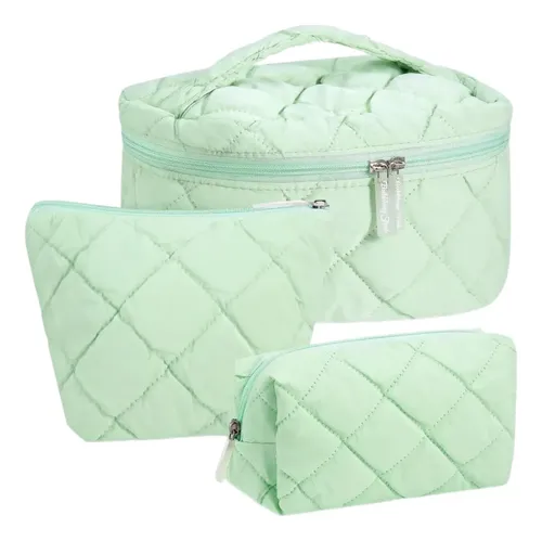 Cosmetiquera Para Maquillaje 3 Piezas Impermeable Viaje