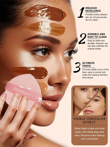Yan Set 42 Brochas Y Esponjas Maquillaje Con Cosmetiquera