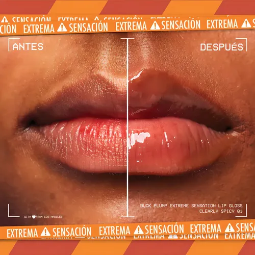 Brillo Labial NYX Duck Plump con Efecto Voluminizador, Tono Clearly Spicy