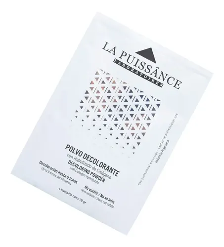 La Puissance Polvo Decolorante Colágeno 9 Tonos Pelo 70gr