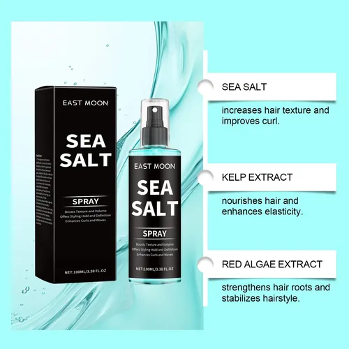 Spray Texturizador Cabello Rizado East Moon 100ml