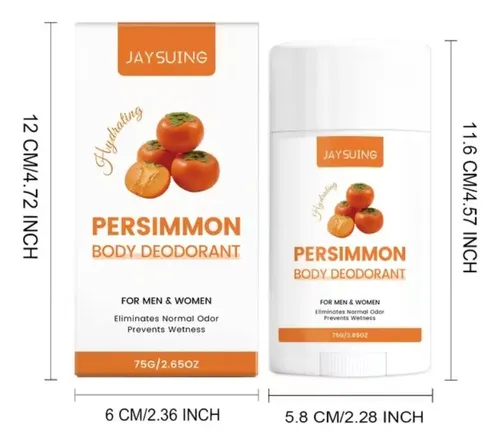 Combo X3un. Jabon Natural, Desodorante, Gel Baño De Caqui