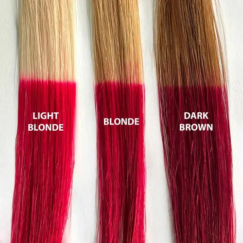 Tinte Vegano Iroiro Hair Color 330, Rojo Neón, 4 Onzas