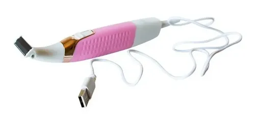 S Depiladora Eléctrica Recargable Kemei Pink Km-1900 For F