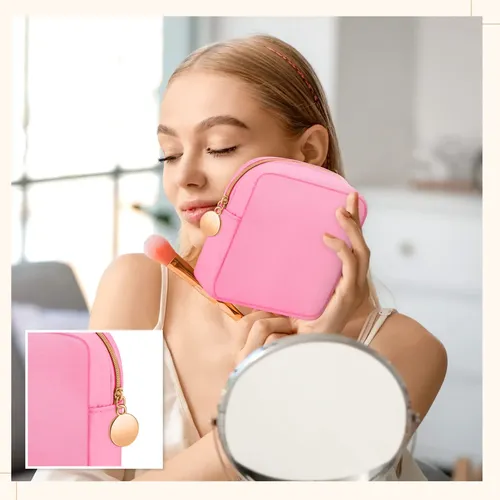 Bolsa De Maquillaje Kacctyen, Minibolsa De Nailon Para Moned