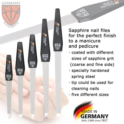 3 Swords Germany Set Limas Zafiro 5 Piezas