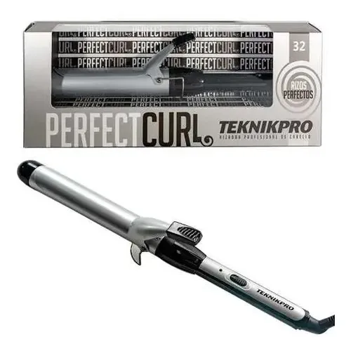 Teknikpro Perfect Curl Buclera Profesional Ondas 32mm 6c