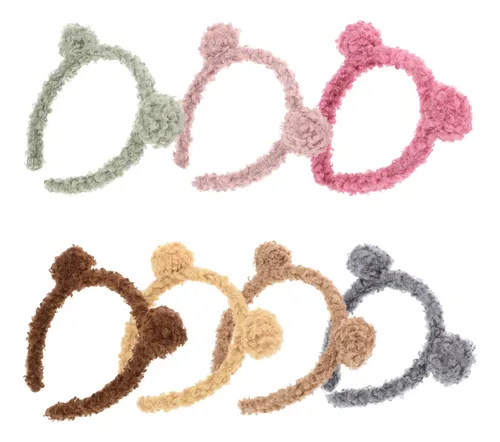 7 Unidades De Preciosas Cintas Para El Pelo Para Maquillaje