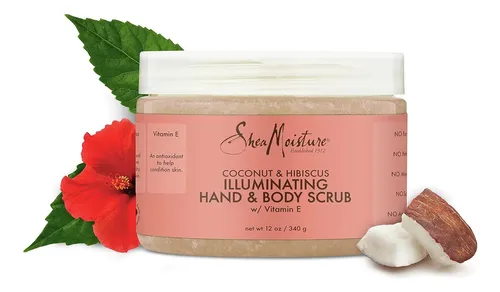 Exfoliante Corporal Sheamoisture, Coco E Hibisco, 12 Onzas