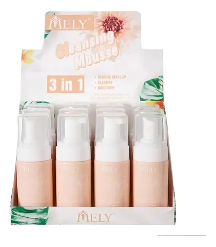 Mousse de Limpieza Facial Mely para Todo Tipo de Piel