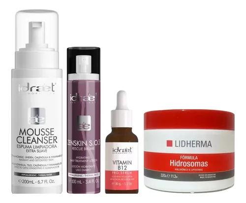 Skincare Rutina Piel Con Rosacea Grasa Lidherma Idraet