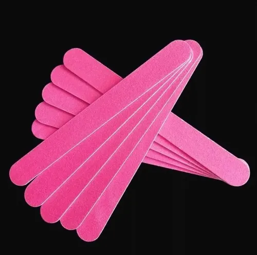 12 Limas Ultra Fina Para Press On Descartable Nail Manicuria