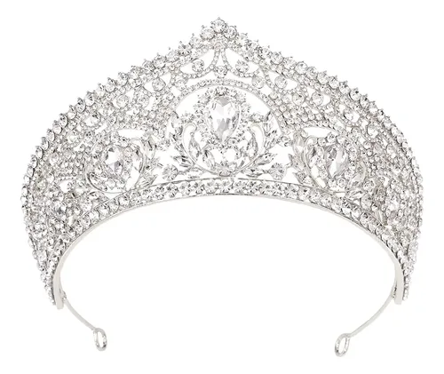 Accesorio De Pelo Para Niñas Y Mujeres Con Corona De Reina P