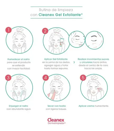 Cleanex Dermolimpiador Gel Exfoliante X 150 Gr.